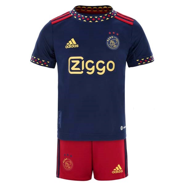 Camiseta Ajax Replica Segunda Ropa Niño 2022/23